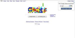 Google Tetris